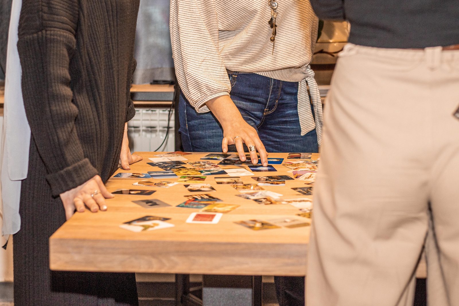 ideation/co-design session in progress